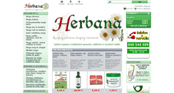 Desktop Screenshot of herbana.si